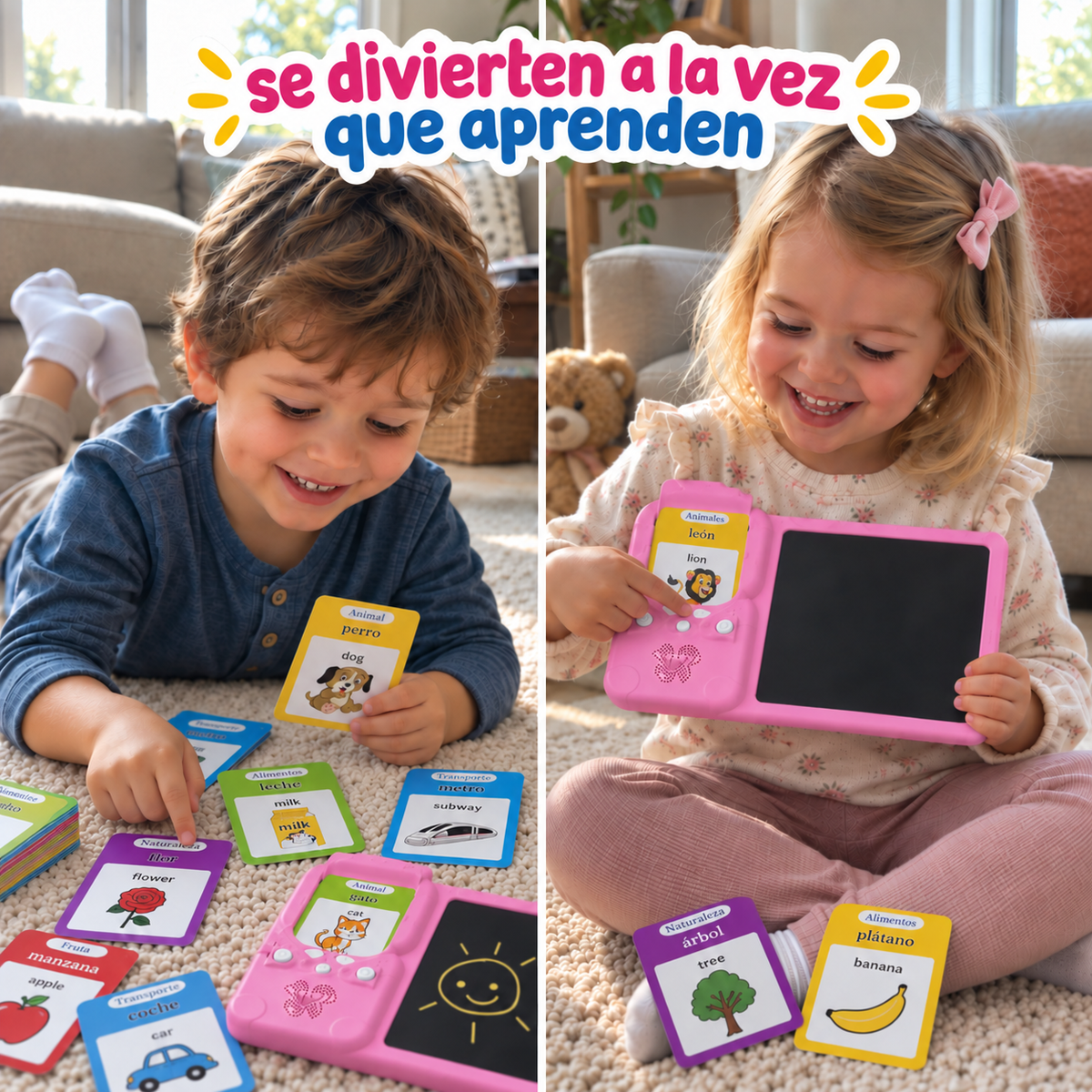 Pizarra Mágica Bilingüe